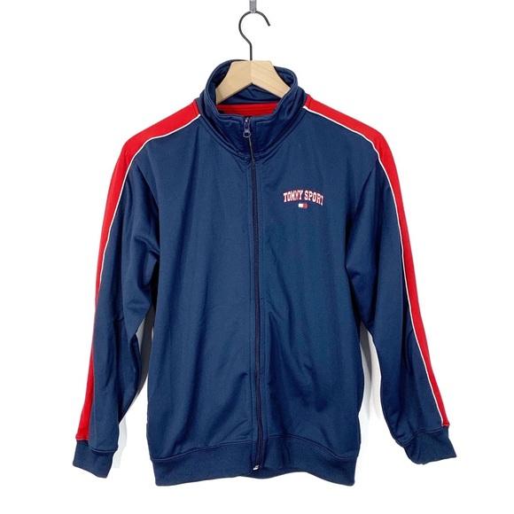 Tommy Hilfiger Sport Zip Up Vintage Track Jacket - Picture 1 of 5